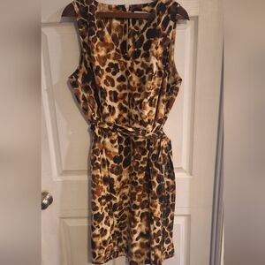 Leopard Print Dress Size 16W